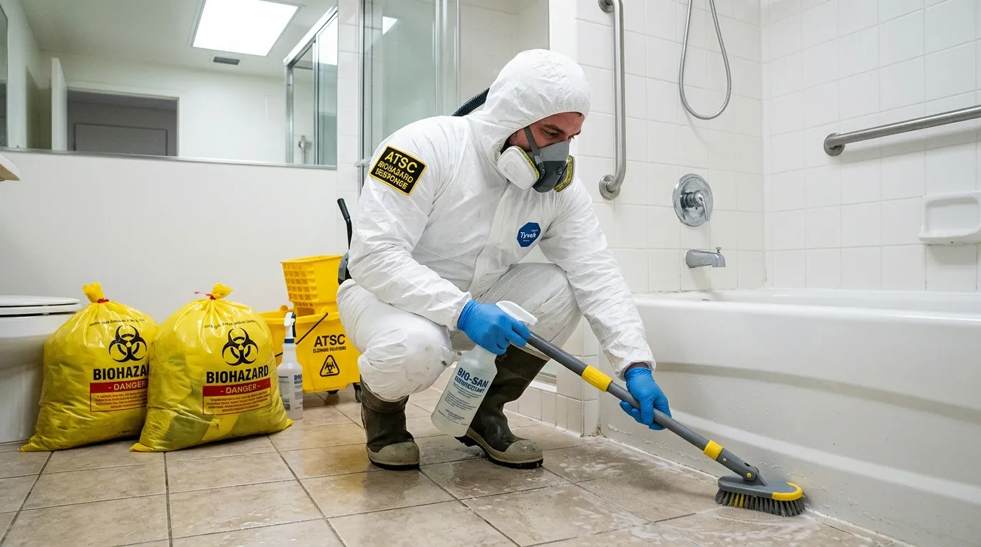 Decontamination equipment deployed for Blood Cleanup in Midvale